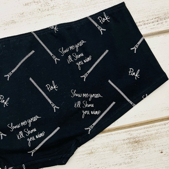 VS PINK Extra Low Rise Boyshort Medium Vintage Retro Rare - Picture 5 of 7